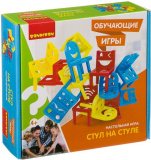 Обучающие игры Bondibon Настольная игра «СТУЛ НА СТУЛЕ»