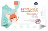 K-mom Cалфетки влажные для рук и рта First Wet Wipes, 20 листов, 0+