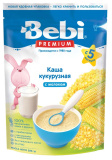 Bebi Premium Каша молочная кукурузная, с 5 месяцев, 200 г