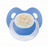 Пустышка Dental BasicCare Glow in the Dark светящаяся в темноте силикон / 6-16 мес