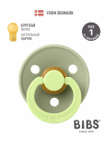 Пустышка латекс.BIBS Studio Colour - Fusion - Sage/Matcha, 0+ мес.