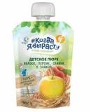 Когда я вырасту Пюре / сливки, яблоко, персик , 5 злаков / с 5 месяцев / 90 г