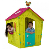 Keter Игровой Дом Magic Волшебный с Петушком / цвет Салатовый/Малиновый (Green/Violet)