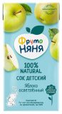 ФрутоНяня Сок Яблочный осветленный, 0,5 л