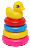 Развивающая игрушка пирамидка "Уточка"