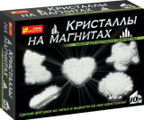 Ранок наборы для научного творчества "кристаллы на магнитах" (белые)