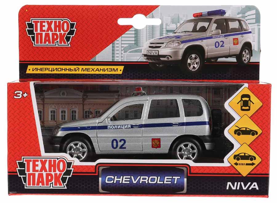 Машинка коллекционная 1:34-39 Chevrolet Niva Welly 42379W