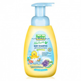BABYLINE NATURE Шампунь для младенцев с лавандой с дозатором / 250 мл