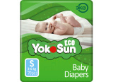 Yokosun детские подгузники на липучках ECO S (3-6 кг) 70 шт