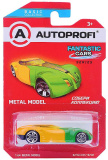 Autoprofi Машинка коллекционная Fantastic Cars / цвет желтый-зеленый