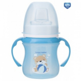 Canpol Поильник обучающий EasyStart с силиконовым носиком / 120 мл./ с 6 месяцев Colourful animals
