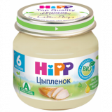 Пюре из Цыпленка Hipp с 6 мес. / 80 гр