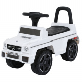 Rivertoys Каталка Mercedes JQ663 (G63) сиденье кожа / цвет белый