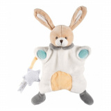 Chicco Игрушка-рукавичка мягкая "Зайчик" 0м+