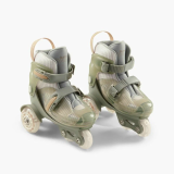 (н/м)50056, Раздвиж.роликовые коньки SUNNY WHEELS  (olive, M (30-33))