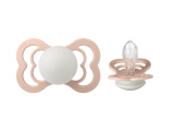 BIBS Supreme Пустышка ночная Silicone 6-36 месяцев / цвет Blush Night