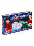 Игра настольная 2 в 1 "Хоккей+Футбол", 2 комплекта игроков, №SL-0104  1431967