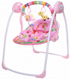 Babycare Электрокачели Safari Розовые джунгли