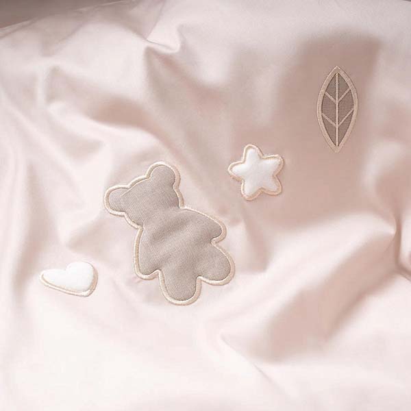 Perina Комплект постельного белья "Teddy Sateen Collection", 2 предмета / цвет бежевый