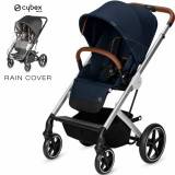 Cybex Детская коляска Balios S с дождевиком / цвет Denim Blue
