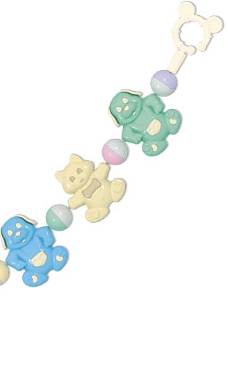 Юг-тойз Погремушка подвеска «Домашние любимцы». Коллекция «Карамель»