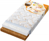 Boom Baby NB-4/Ст Матрас NewBaby Duo 119x60 стёганый трикотаж