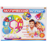 Abtoys Конструктор "Магический магнит", не менее 52 деталей, в коробке