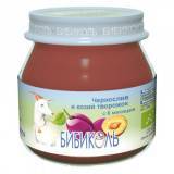 БИБИКОЛЬ Пюре фруктовое  чернослив и козий творожок (с 6 месяцев) 80г
