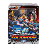 Метал Кард Бот. Солидорн трансформер 38 см, S3. METALCARDBOT