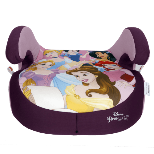 Siger Автокресло детское Бустер, серия Disney / цвет Принцессы фиолетовый