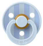 Bibs Пустышка латексная Studio Colour, с 6 месяцев Block - Baby Blue Dusty Blue