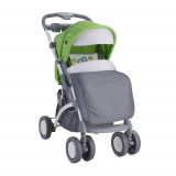 Lorelli Прогулочная коляска Apollo с накидкой на ножки / цвет Зелено-серый / Green&Grey Car 1714