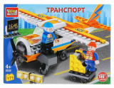 Город мастеров Конструктор "Самолет", 171 деталь