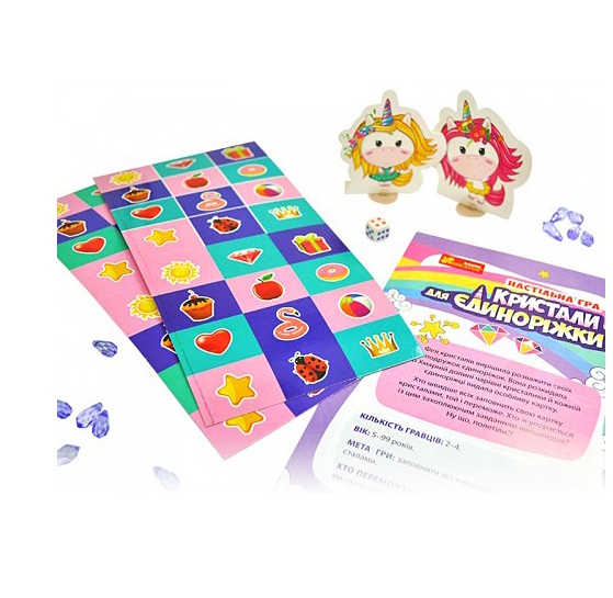 Ranok Настольная игра Кристаллы для единорожки