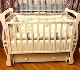 Bambini Moretti Кроватка Diadema VIP / цвет слоновая кость