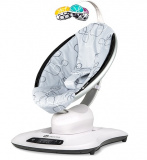 Кресло-качалка 4Moms МамаРу 4.0 / цвет серый плюш