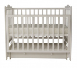 Bambini Moretti Кроватка детская Вави универсальный маятник / цвет белый матовый