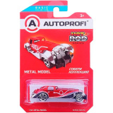 Машинка коллекционная 1:64, Серия HOT ROD CARS, B/ROD-006, красный, 1/24/48