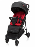 Everflo Коляска прогулочная Shine E-240 / цвет Black, red/Черный, красный