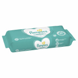 Pampers детские влажные салфетки sensitive 52шт