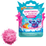 Кристаллы с треском детские, розовые Baffy (20)