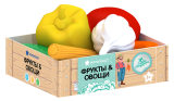 (м)Набор «Овощи» в ящике (6 шт.)