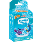 Baffy Сухая пена для ванны "Купайся весело" Лазурный D0231-A (6) (01.10.2028, РОССИЯ)