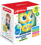 Азбукварик Игрушка "Музыкальная сова"