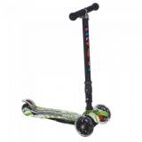 Suncolor Самокат Трехколесный Mars Kids Maxi Light Складной  граффити 5