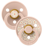 Bibs Набор латексных пустышек Studio Colour, 0+ Jasmine - Blush Mix
