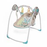 Babycare Детские электрокачели Riva с адаптером / цвет шампанское