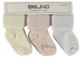 Belino Носки детские в рубчик, 3 пары
