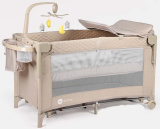 Детский манеж Tomix Born Plus  (Beige/бежевый)