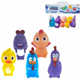 ABtoys Игрушки для ванны "Веселое купание", 5 предметов